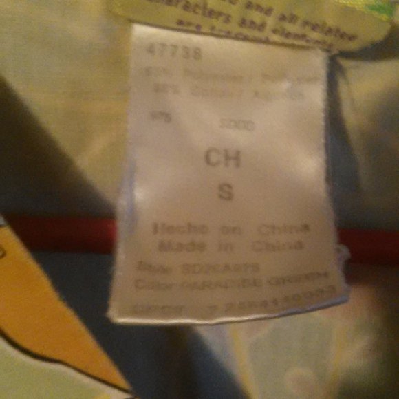 Adorable Scooby Doo Scrub Top Size S - Picture 2 of 8